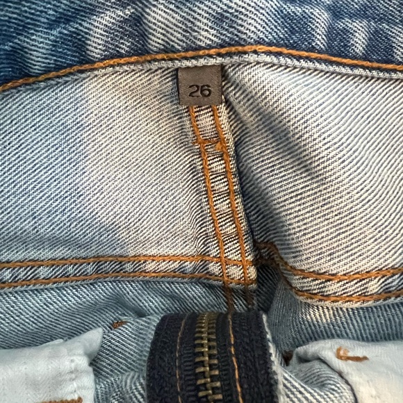 Carmar Los Angeles Belinda Rhinestone Mini jeans Skirt Size 26 - Picture 13 of 13